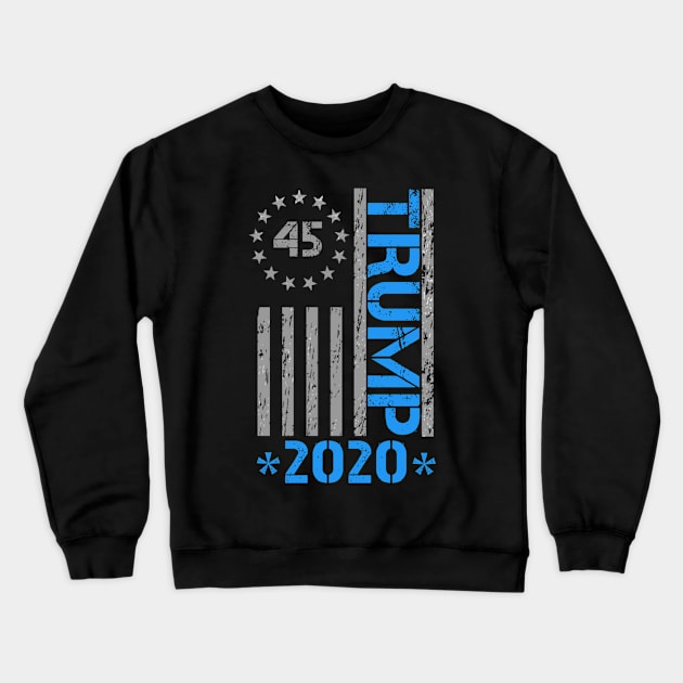 trump 2020 Crewneck Sweatshirt by BaderAbuAlsoud